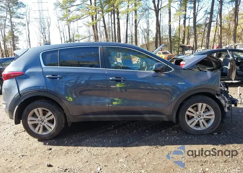 2018 Kia Sportage Lx из США, поврежденный, VIN KNDPMCAC7J7365829